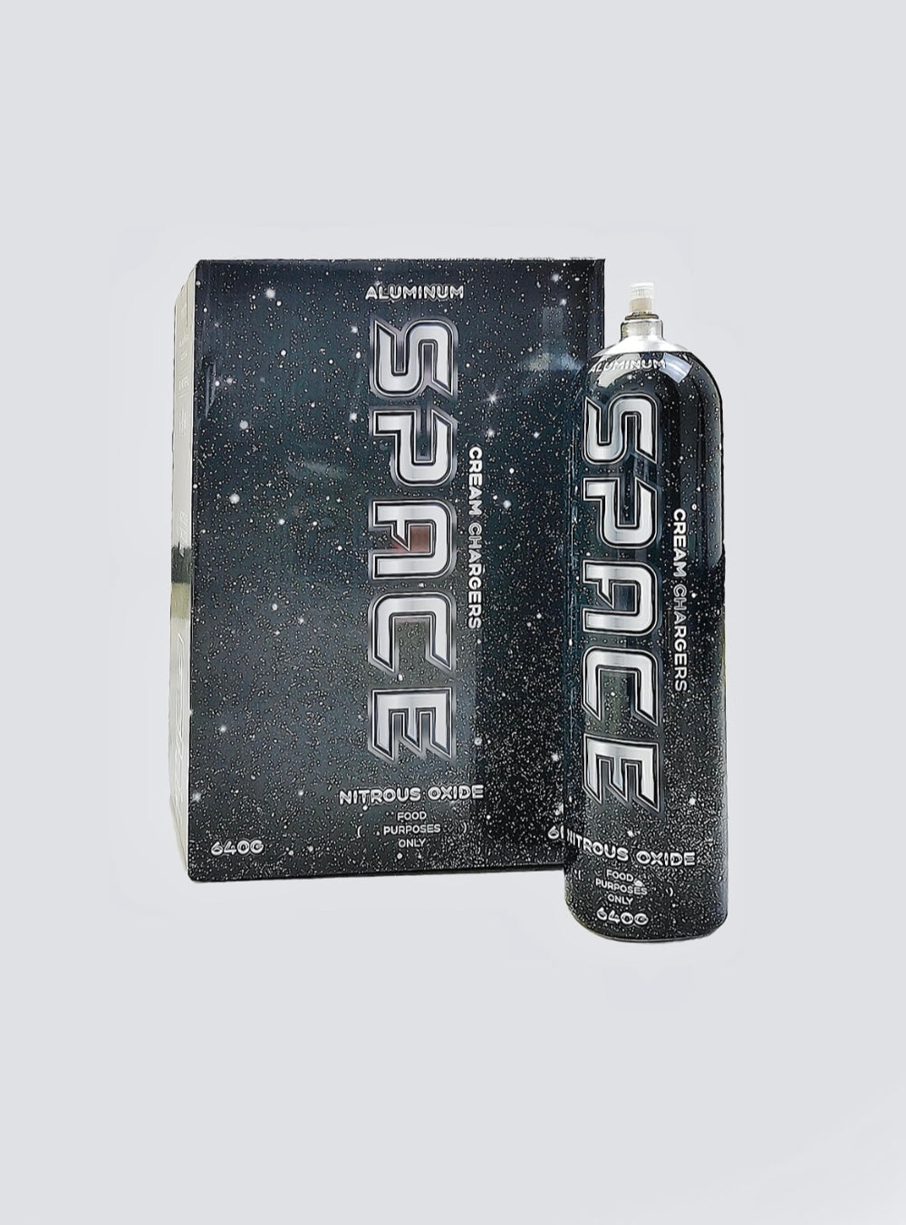 Pack of 6x Space Pro 0.95L Cream Chargers